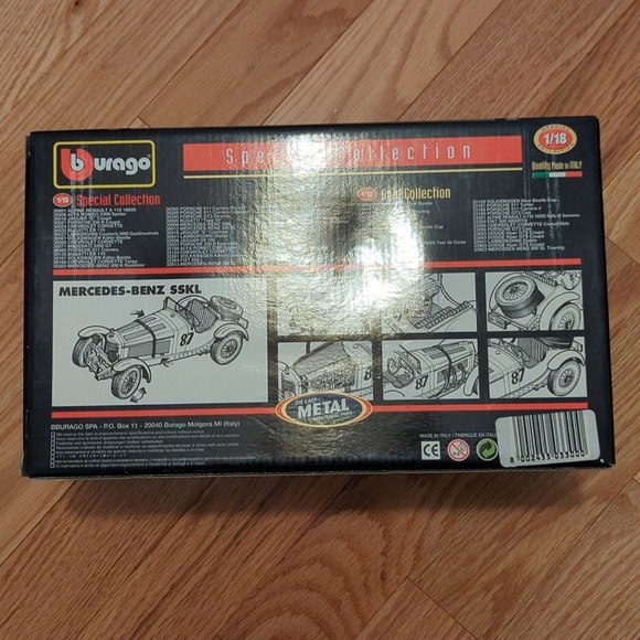 Burago Mercedes-Benz SSKL (1931) Model - Picture 5 of 6